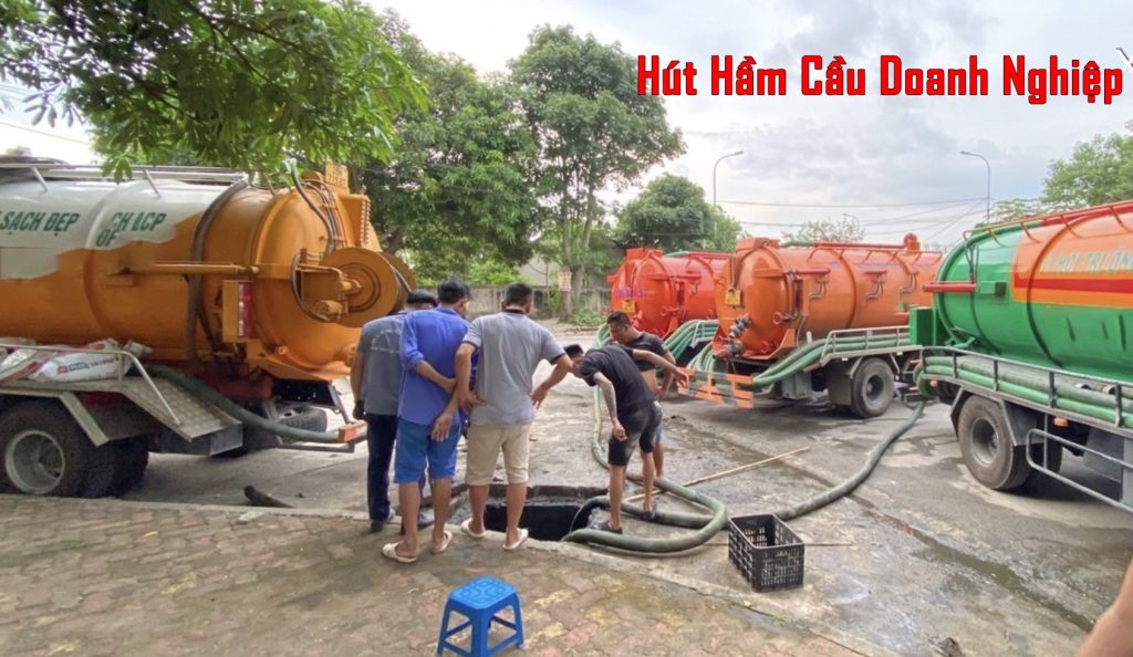 hút hầm cầu doanh nghiệp, hút hầm cầu công ty