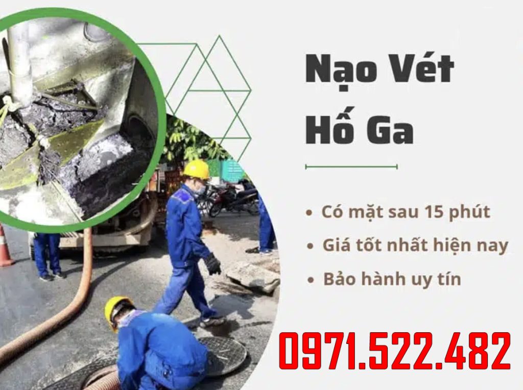 Nạo vét hố ga